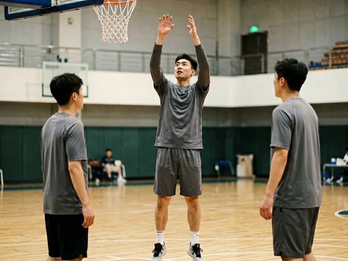 篮球赛前热身,篮球热点人物聚焦关注球星